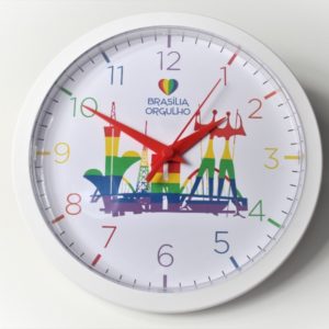 Relógio de parede Brasília Orgulho