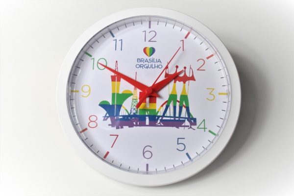 Relógio de parede Brasília Orgulho